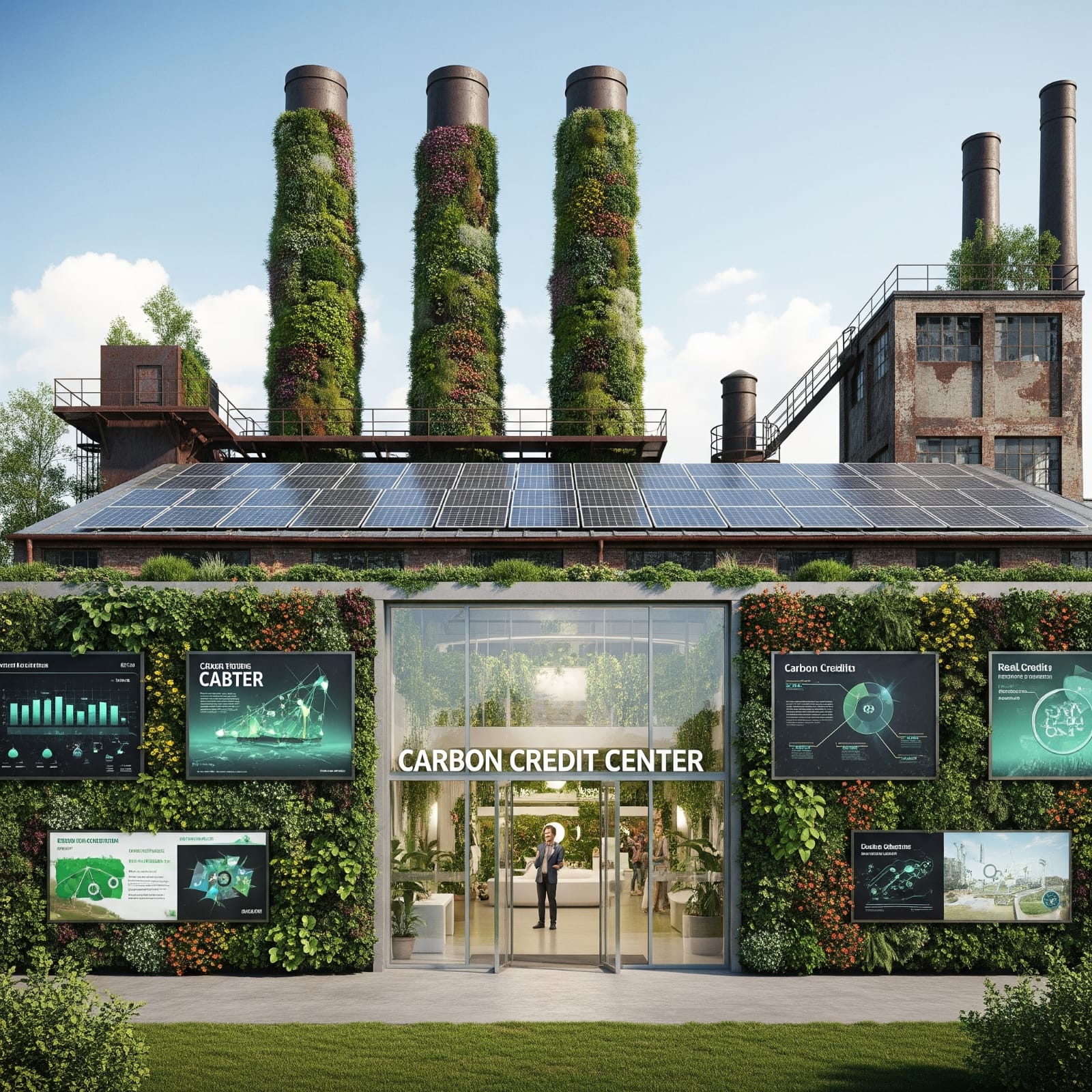 Repurposing Polluting Factories   A Holistic Carbon Credit Ecosystem